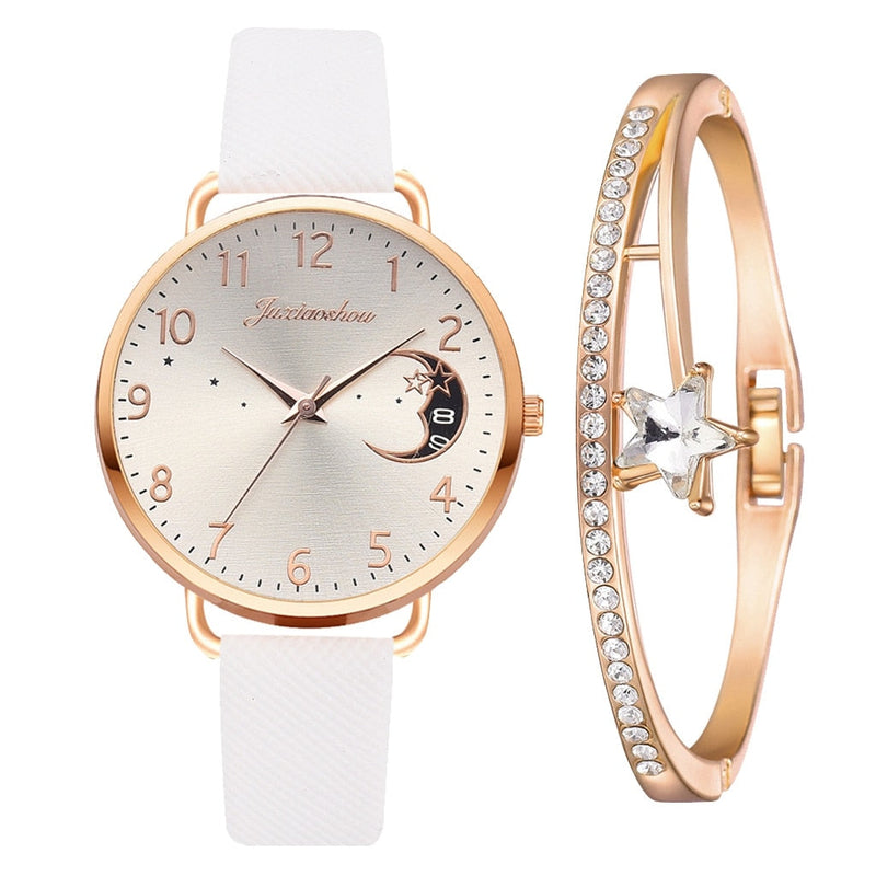 Women's Moon Dial Watch