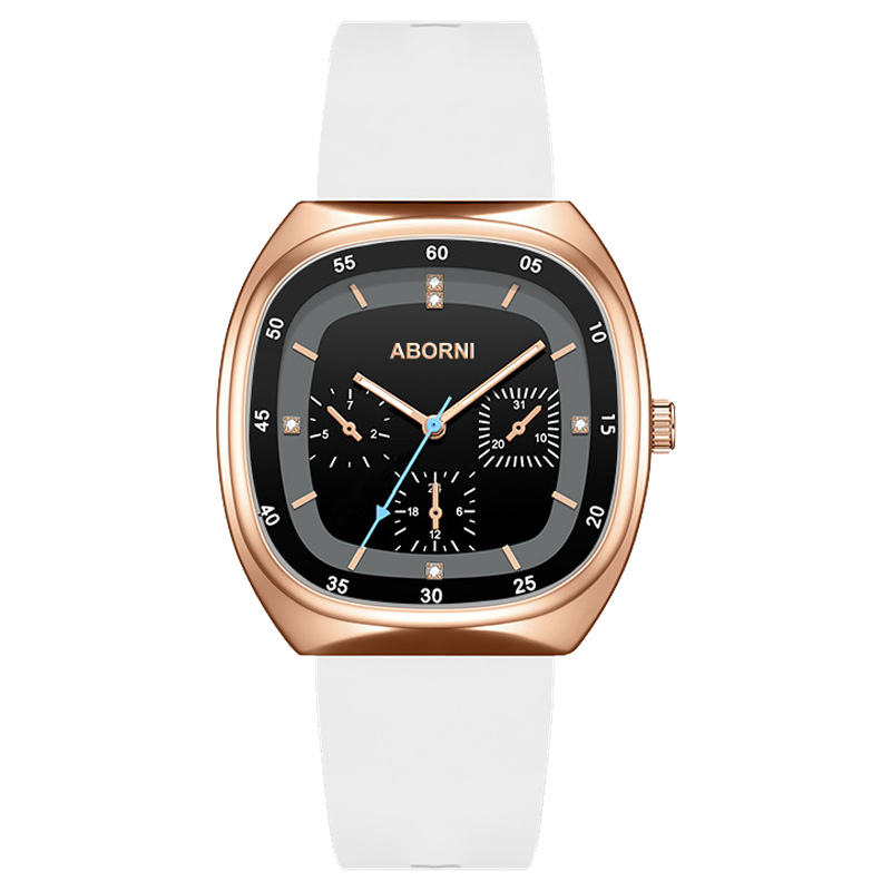Women's Square Silicone Watch