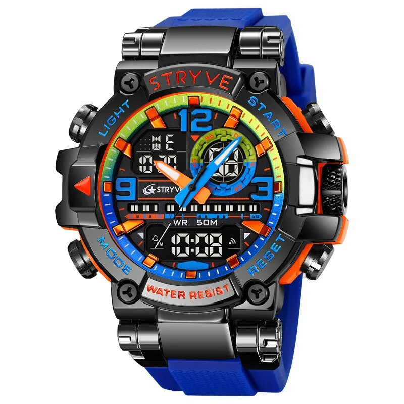 Men's Oversized Digital Watch