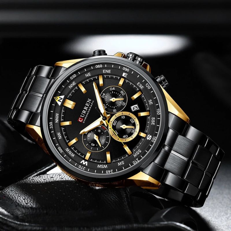 Men's Oversized Chronograph Watch
