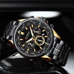 Men's Oversized Chronograph Watch