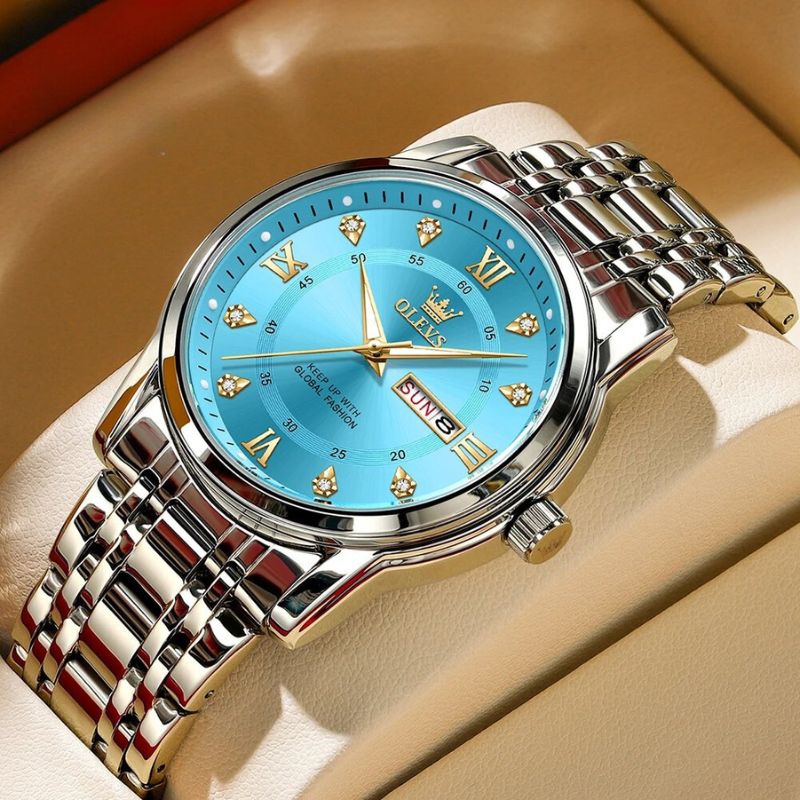 Men's Two-Tone Dress Watch