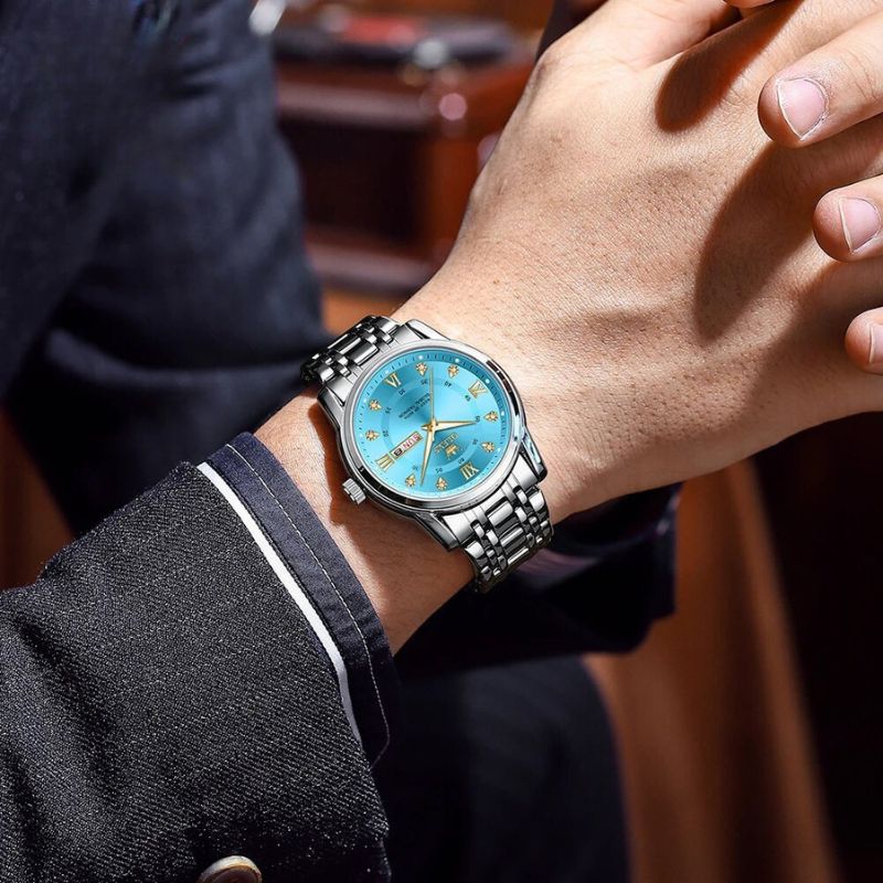 Men's Two-Tone Dress Watch