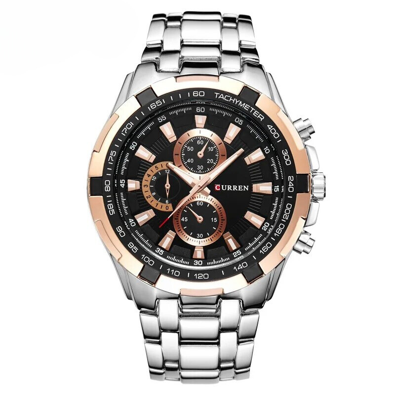Men's Steel Bracelet Watch