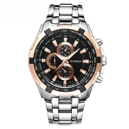 Men's Steel Bracelet Watch