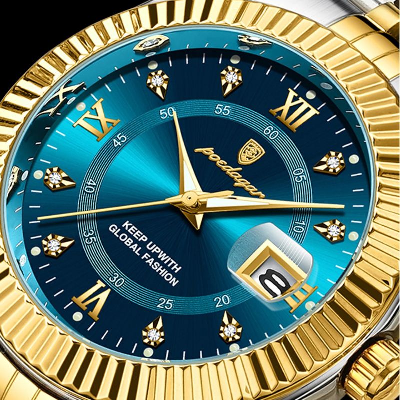 Men's Fluted Bezel Watch