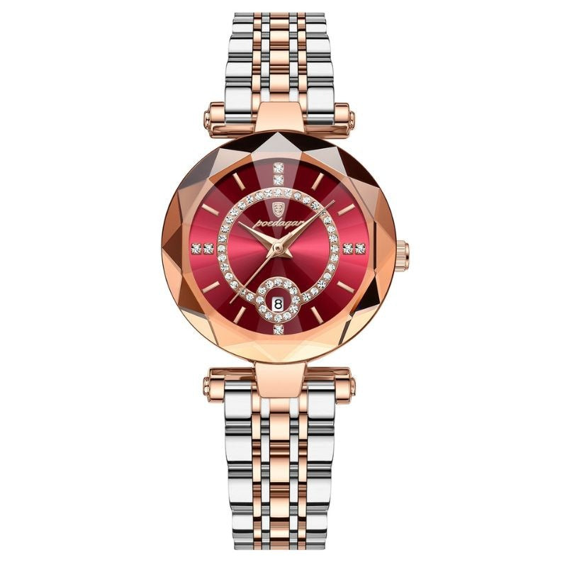 Women's Gold Calendar Watch