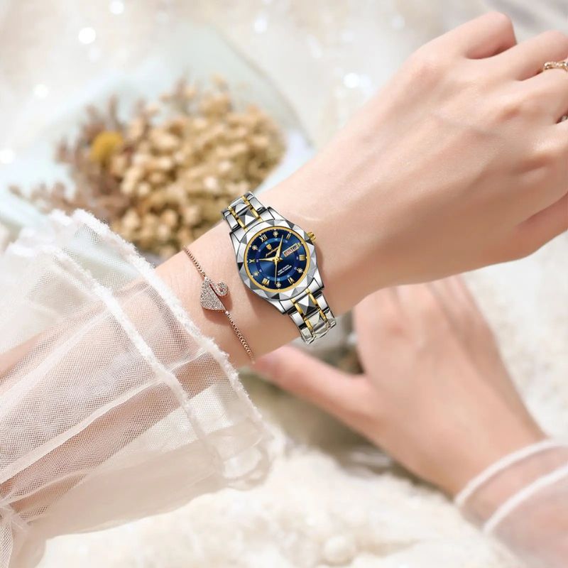 Women's Small Steel Watch