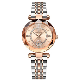 Women's Gold Calendar Watch