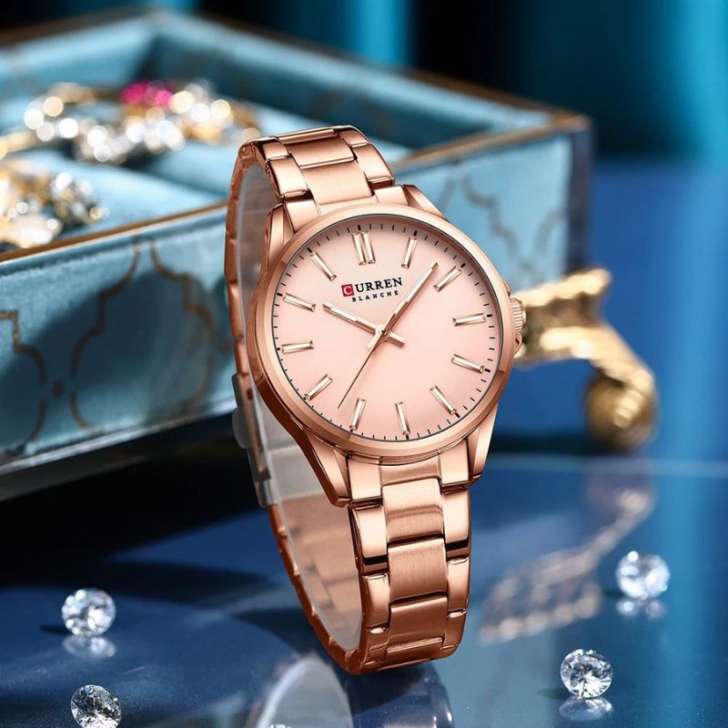 Women's Colored Dial Watch