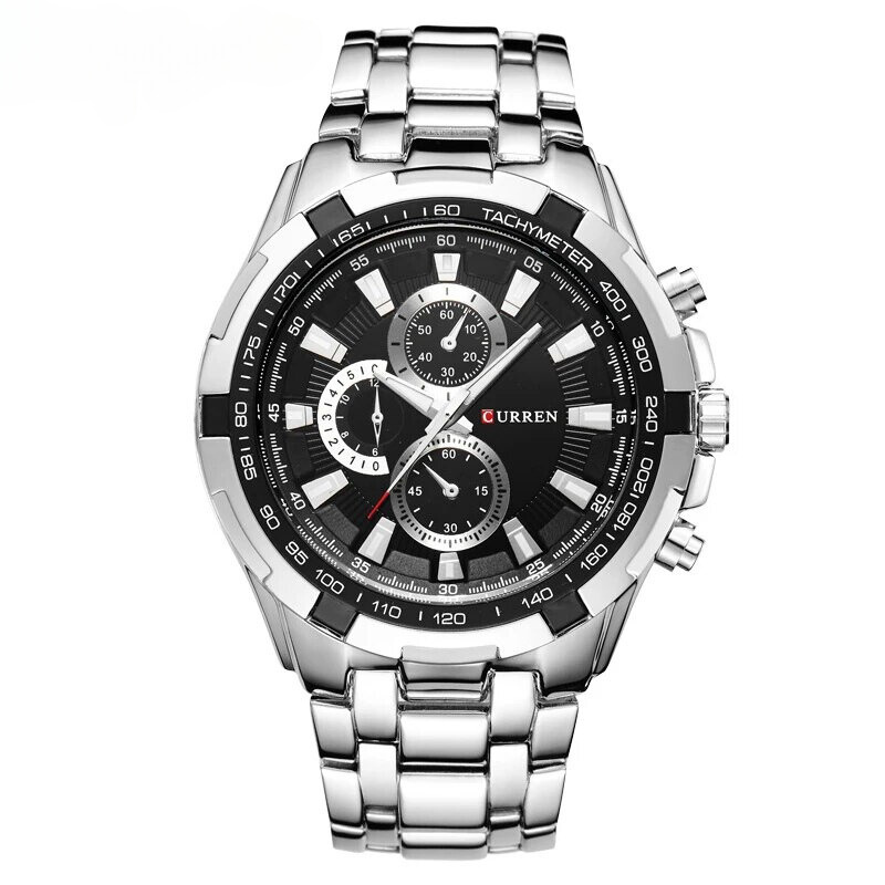 Men's Steel Bracelet Watch