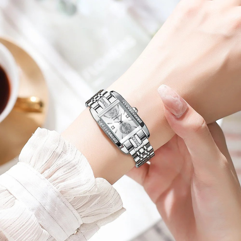 Women's Small Rectangular Watch
