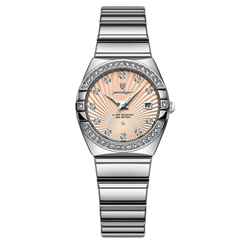 Women's Crystal Bezel Watch