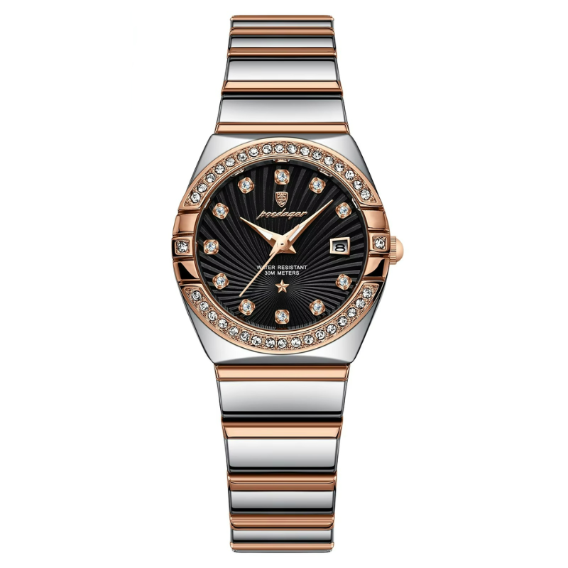 Women's Crystal Bezel Watch