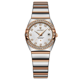 Women's Crystal Bezel Watch
