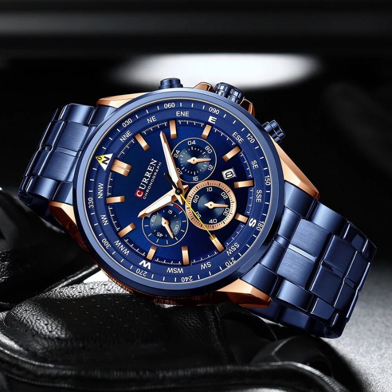 Men's Oversized Chronograph Watch