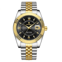Men's Fluted Bezel Watch
