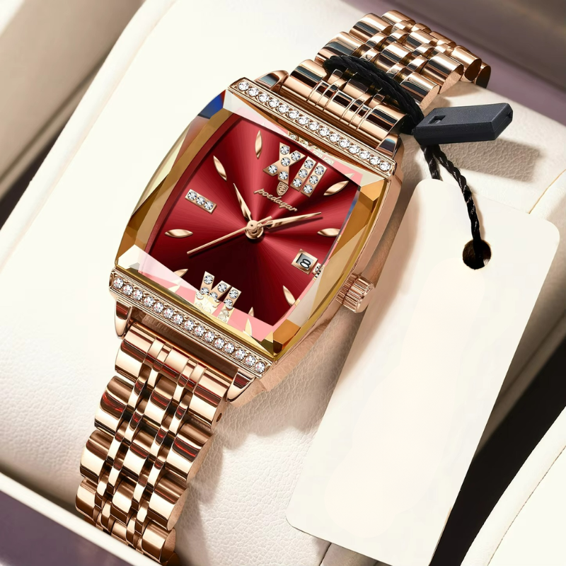 Rose Gold Calendar Watch