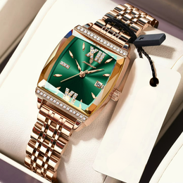 Rose Gold Calendar Watch