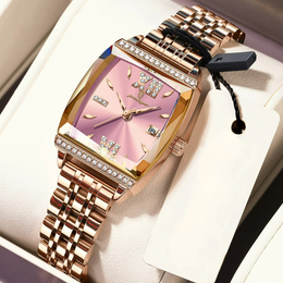 Rose Gold Calendar Watch