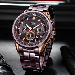 Men's Oversized Chronograph Watch