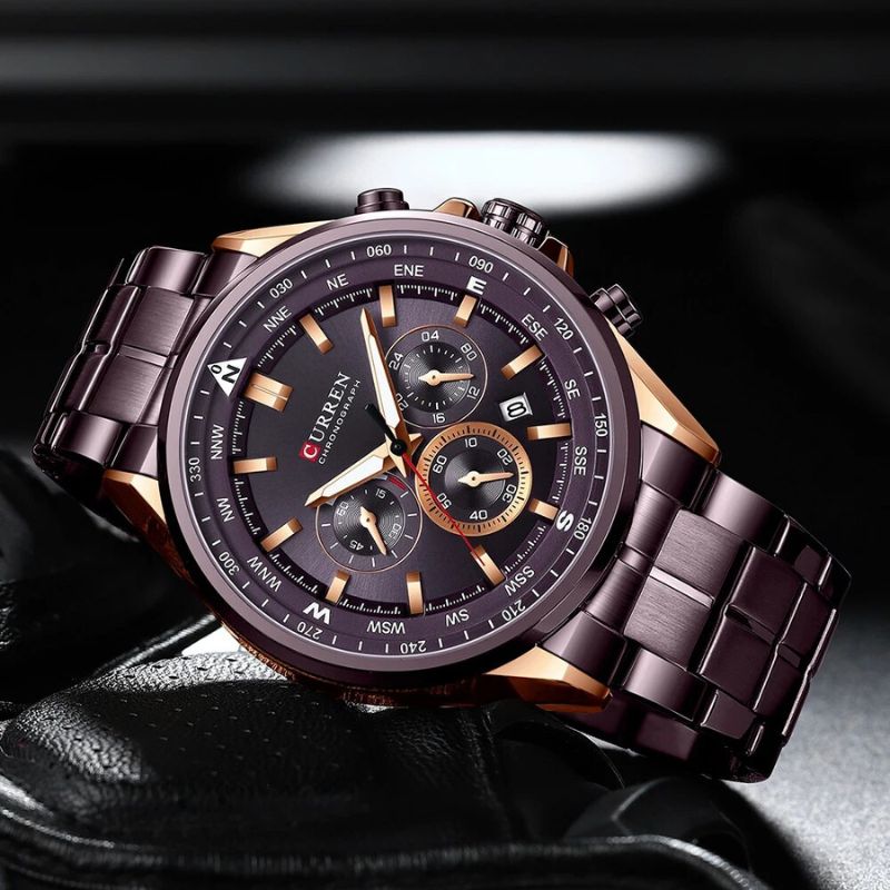 Men's Oversized Chronograph Watch
