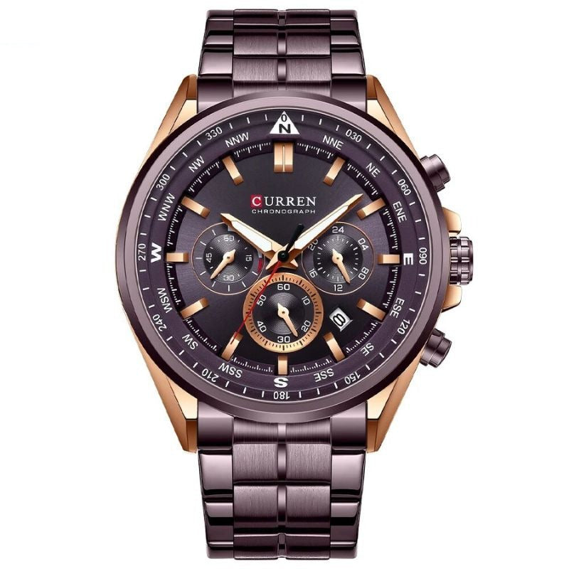 Men's Oversized Chronograph Watch
