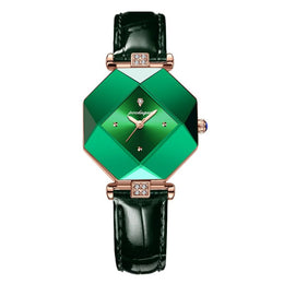 Women's Green Dial Watch