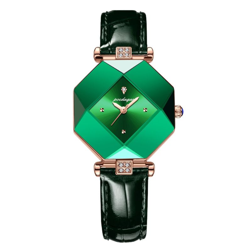 Women's Green Dial Watch