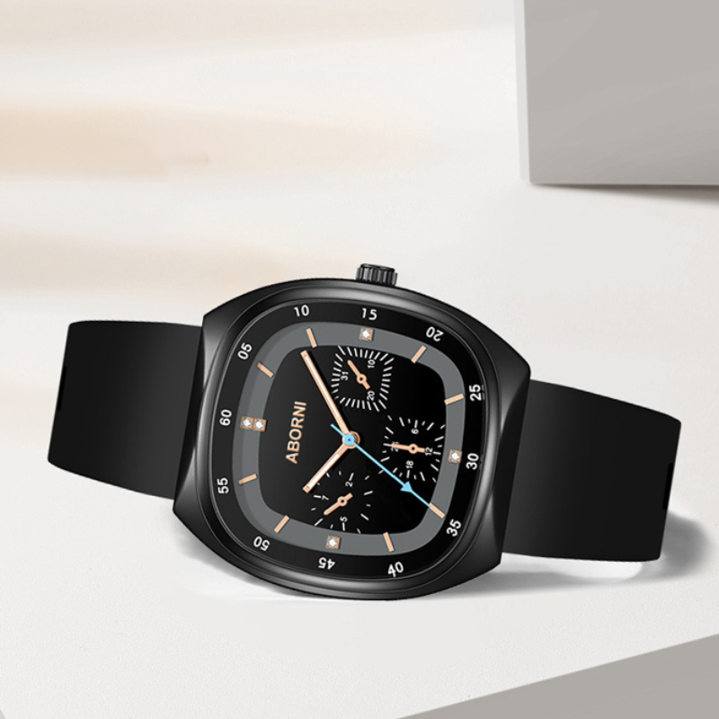 Women's Square Silicone Watch