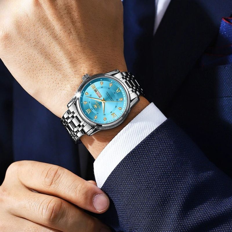 Men's Two-Tone Dress Watch