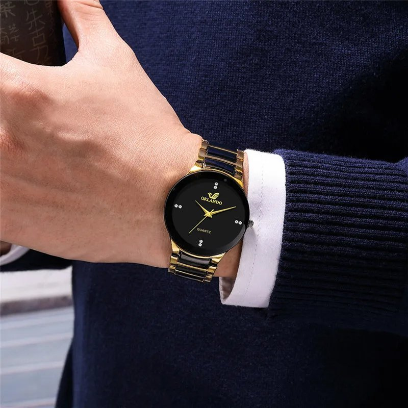 Men's Minimalist Dress Watch