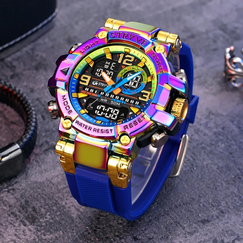 Men's Oversized Digital Watch