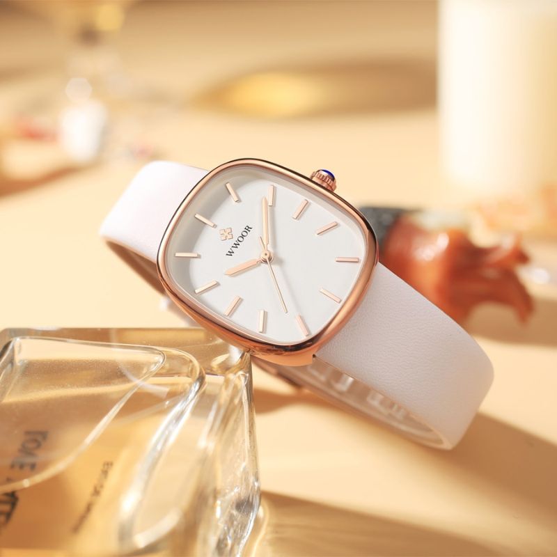 Women's Leather Strap Watch