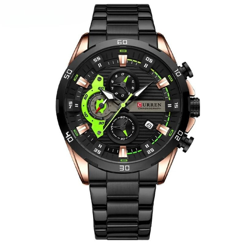 Men's Steel Chronograph Watch
