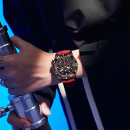 Oversized Moon Phase Chronograph