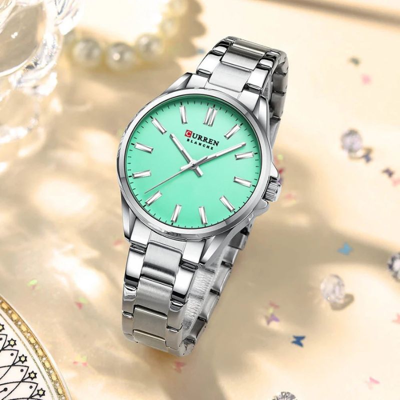 Women's Colored Dial Watch