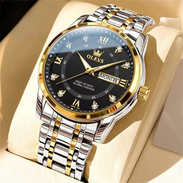 Men's Two-Tone Dress Watch