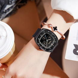 Women's Square Silicone Watch