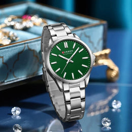 Women's Colored Dial Watch