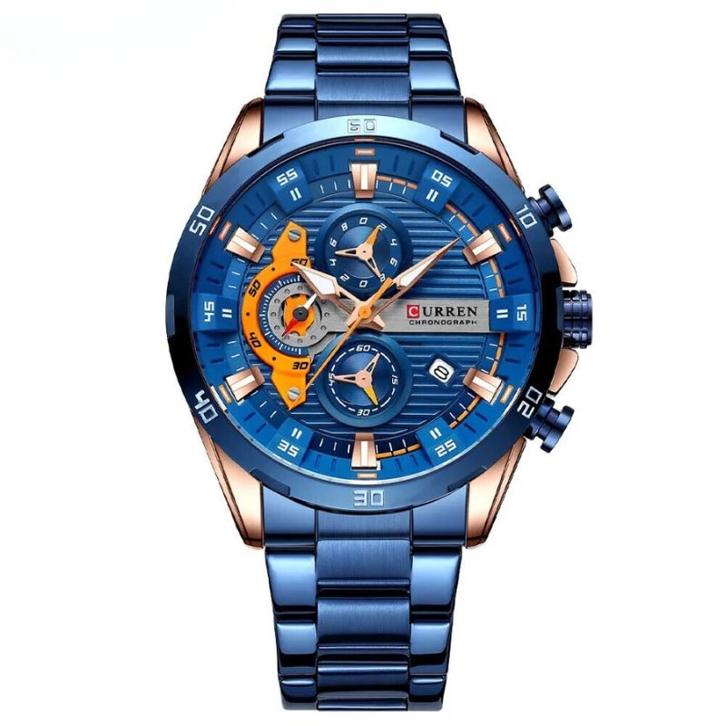 Men's Steel Chronograph Watch