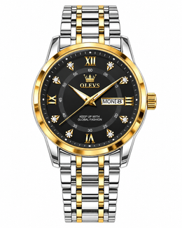Men's Two-Tone Dress Watch