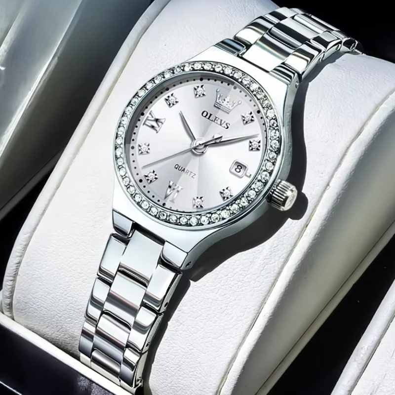 Women's Textured Bracelet Watch