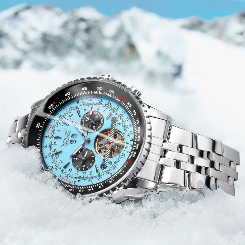 Automatic Open Heart Watch