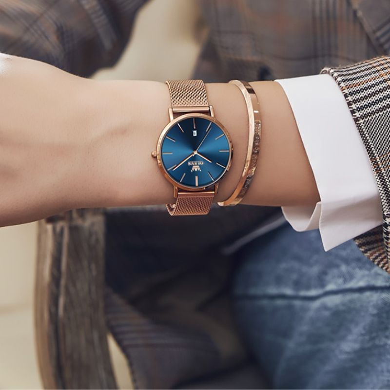 Ultra Thin Mesh Watch