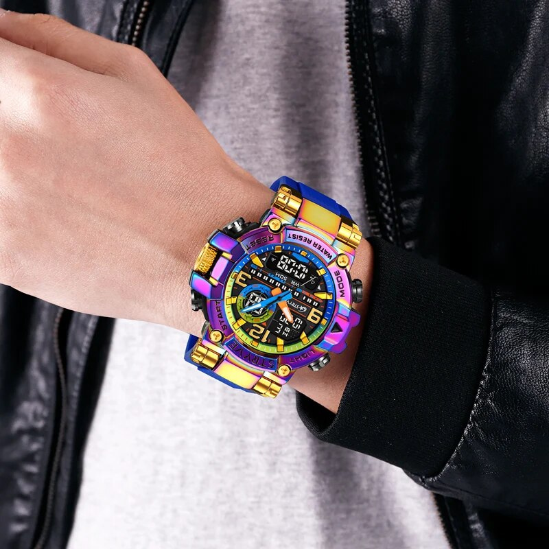 Men's Oversized Digital Watch