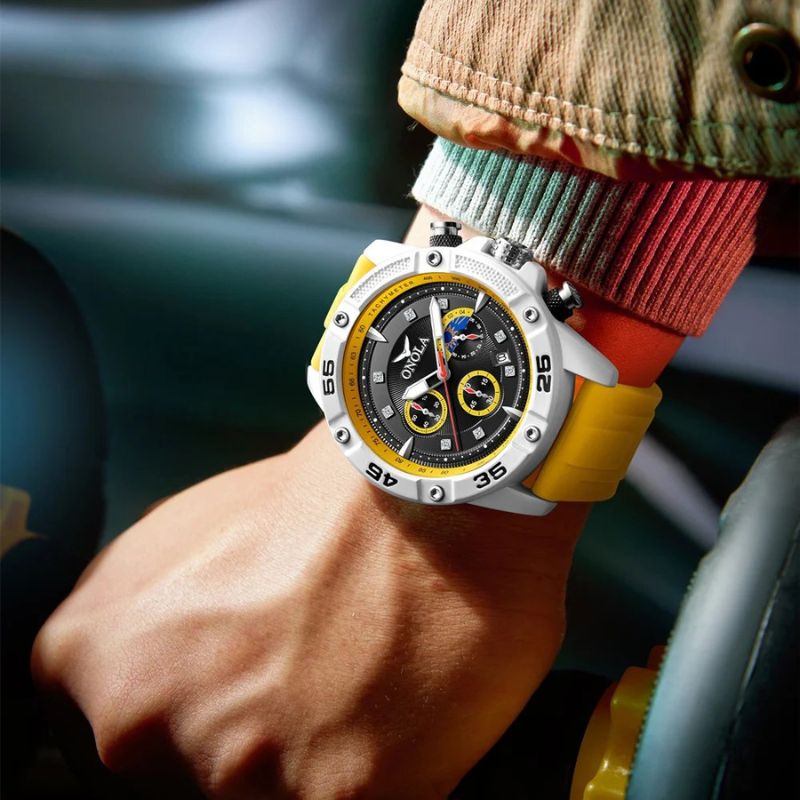 Oversized Moon Phase Chronograph