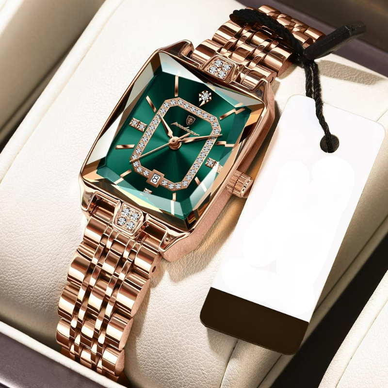 Women's Rectangular Dress Watch