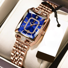 Women's Rectangular Dress Watch