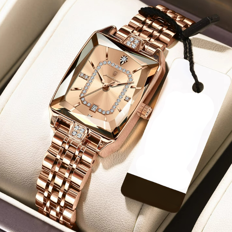 Women's Rectangular Dress Watch